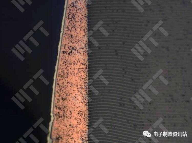 市場主流電容端電極形貌